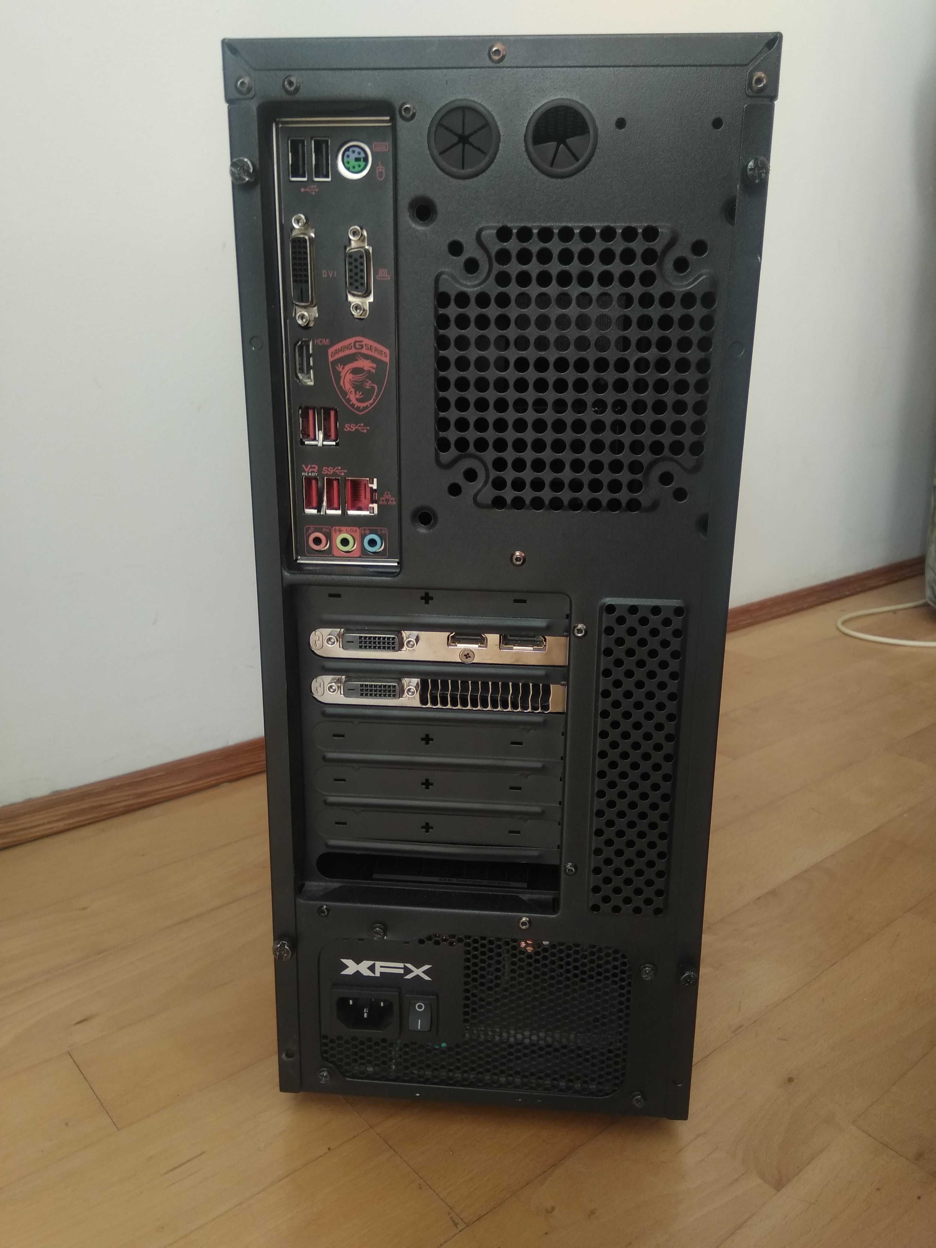 Komputer stacjonarny-super stan PC AMD RYZEN 5 1600 DDR4 16GB GTX 1060