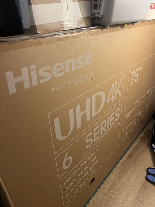 TV Hisense 75A6K