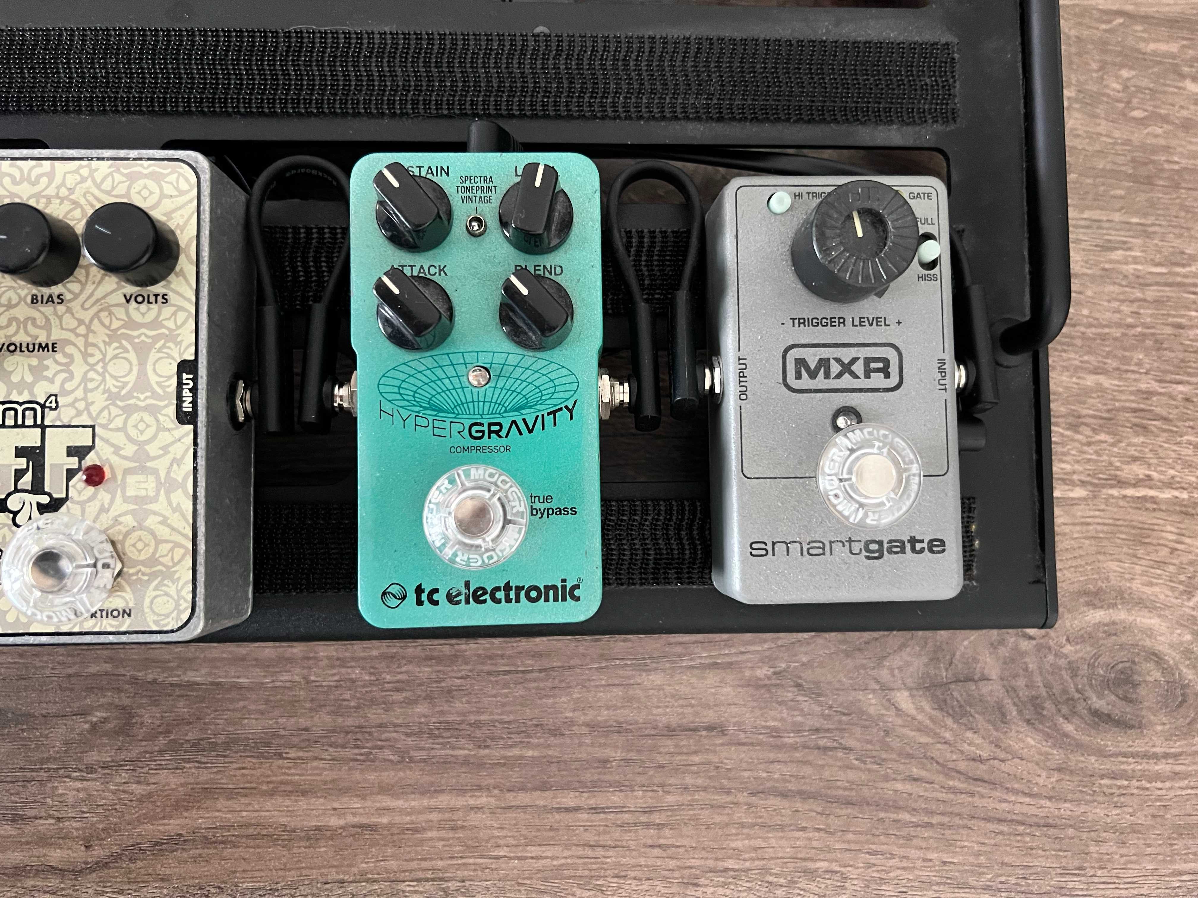 Педалборд Volcano Power з педалями MXR, TC Electronic, EHX