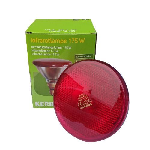 Лампа інфрачервона PAR38 175W KERBL