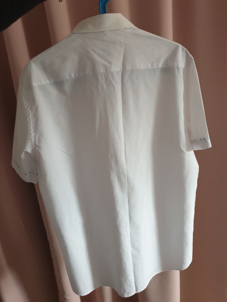 Koszula meska Biała slim fit L