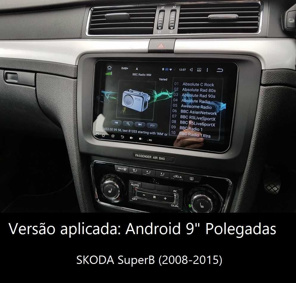 Rádio 2DIN • SKODA SuperB (2002 até 2021) • Android GPS [4+32GB]