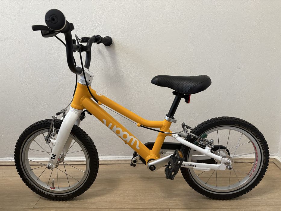 Rower Woom 2, żółty
