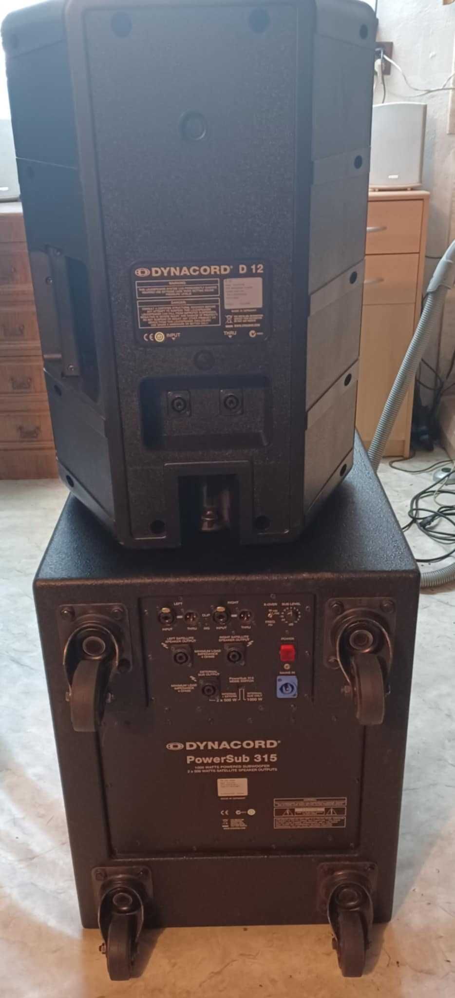 Dynacord zestaw naglosnieniowy D-LITE 2000 moc 2000w