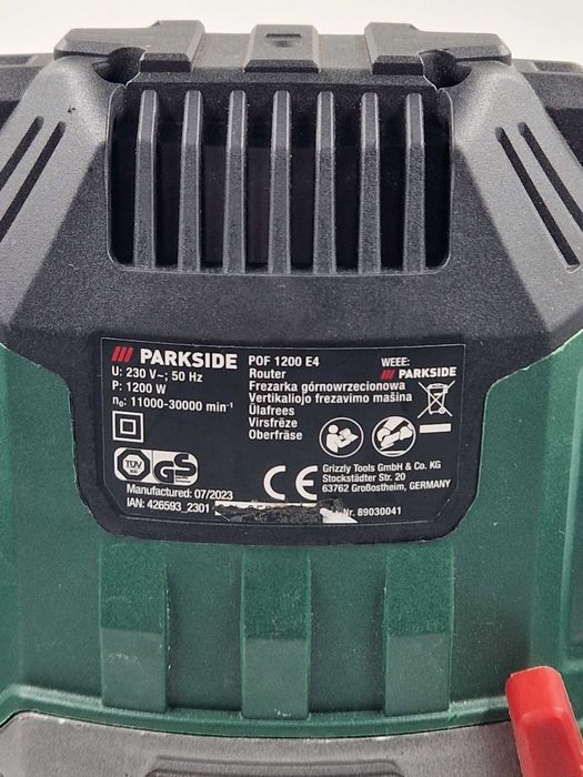 Frezerka górnowrzecionowa POF 1200 E4, 1200 W / Nowy Lombard / TG