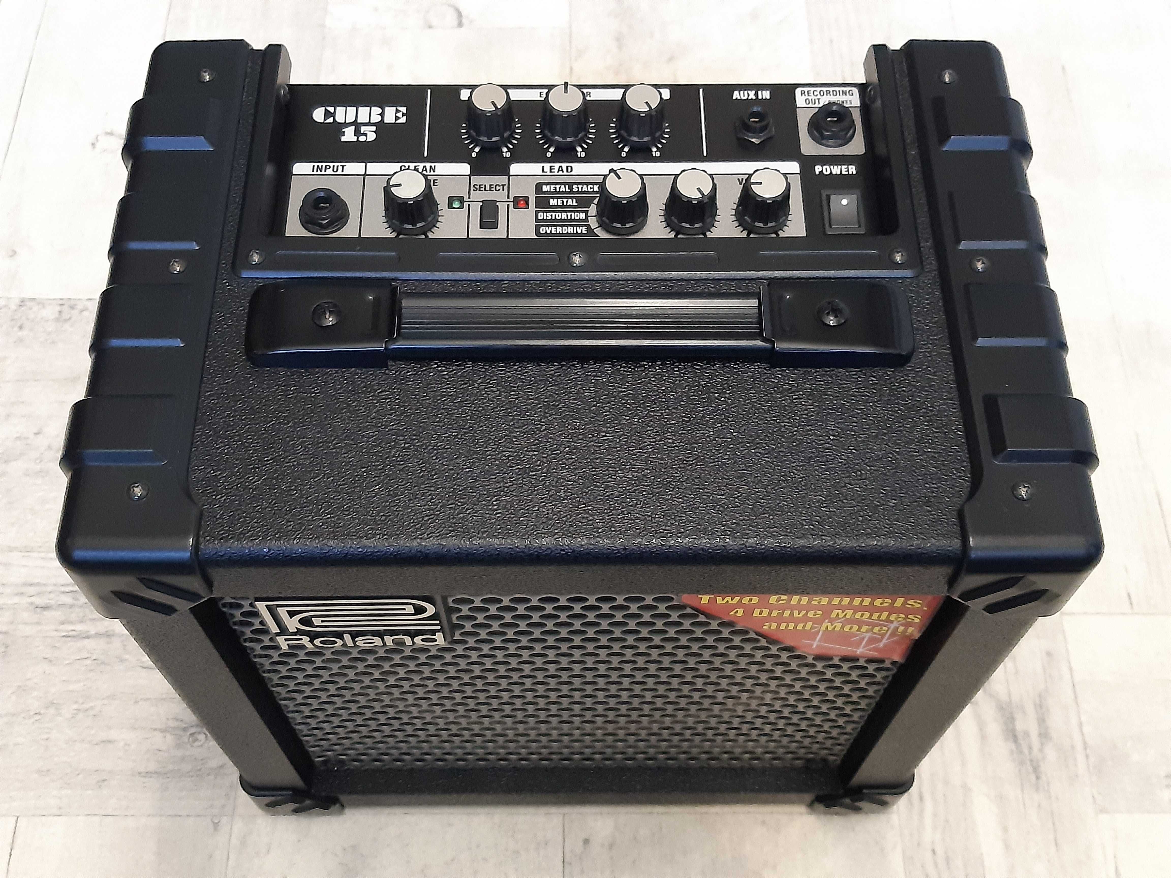 Wzmacniacz Gitarowy Roland Cube 15 -przestery- Boss - NR1 do Metalu