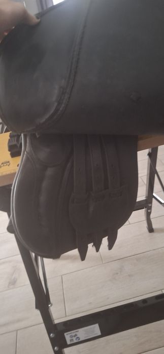 Czarne siodło 17,5 cala