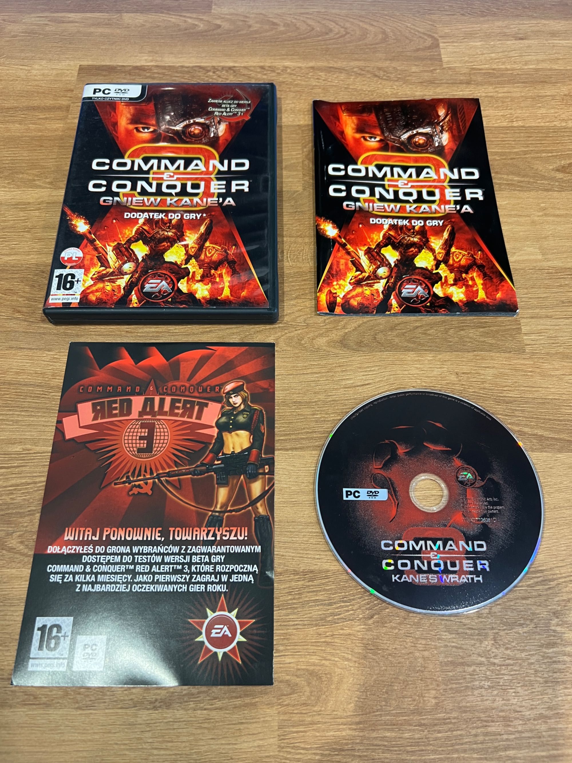 Command & Conquer Gniew Kane’a (PC PL 2008) DVD BOX kompletne wydanie