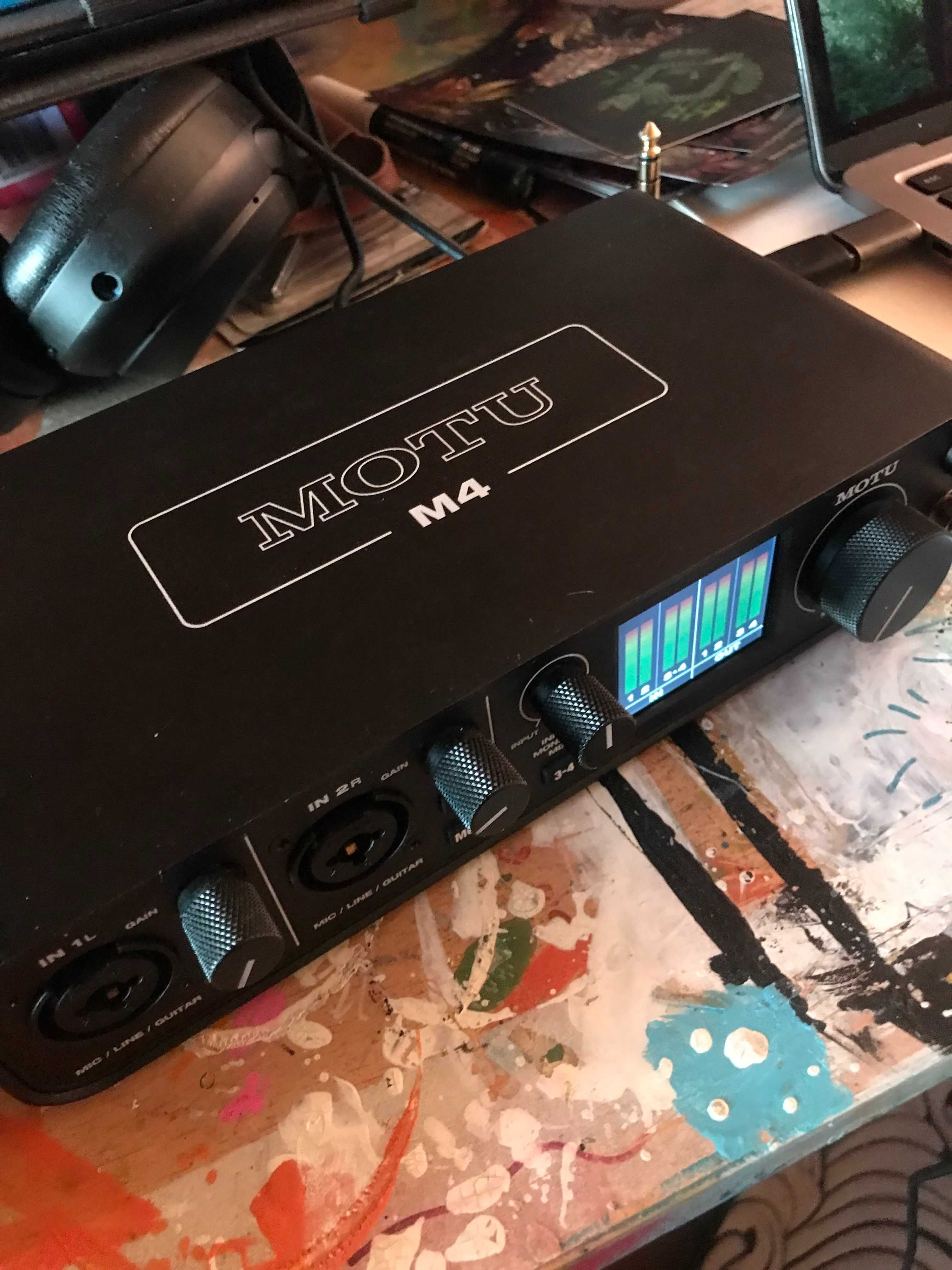 Motu M4 interface audio usb-c