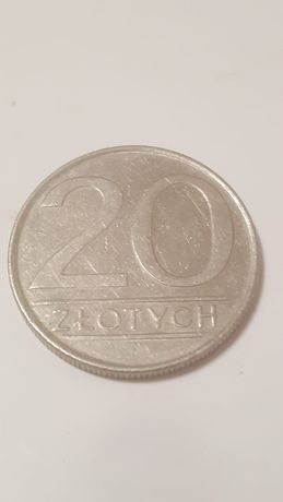 Moneta 20zł , stara moneta 20zł , 1984 . Okazja !!