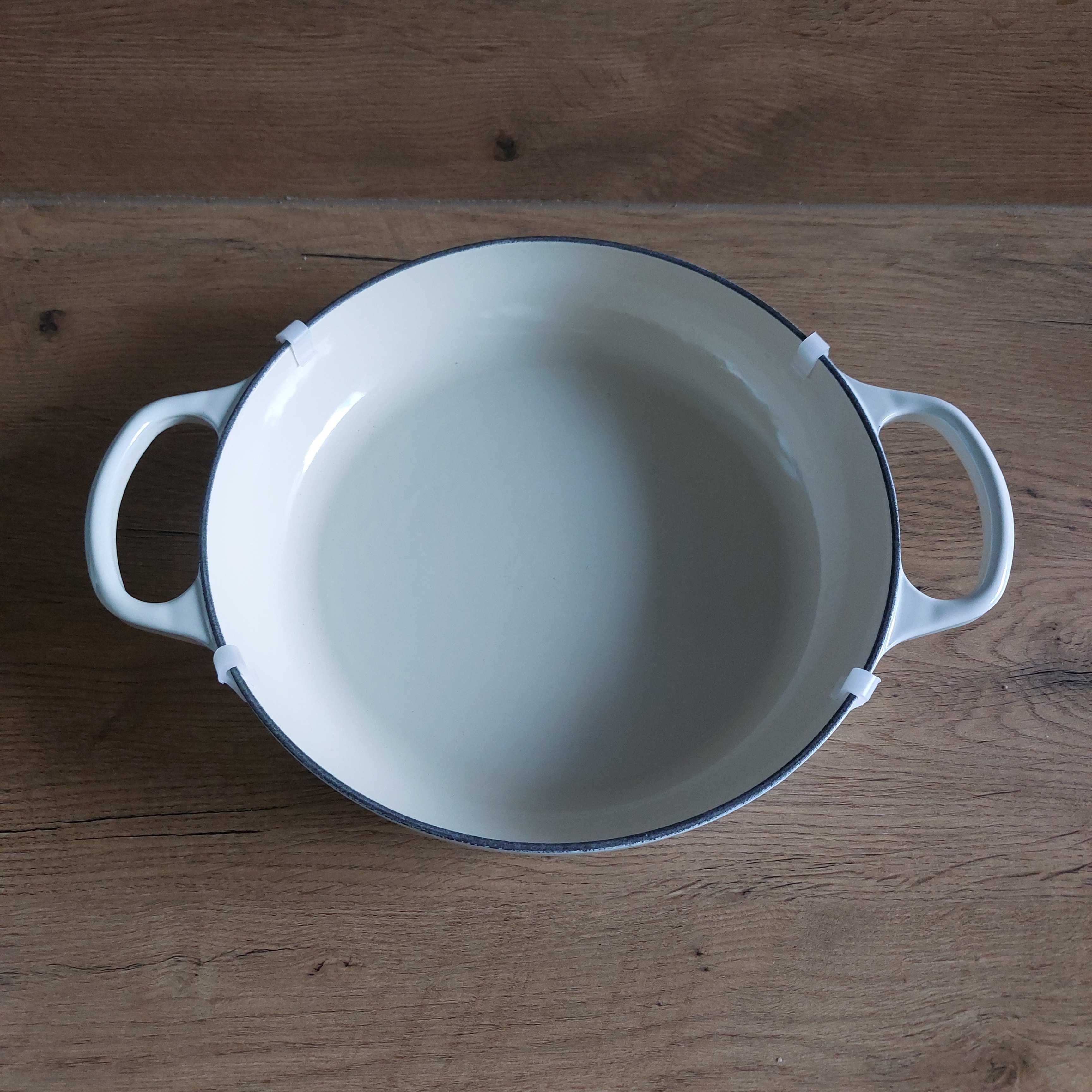 Le Creuset Emaliowany żeliwny garnek patelnia, okrągły, 26 cm, 2 l,