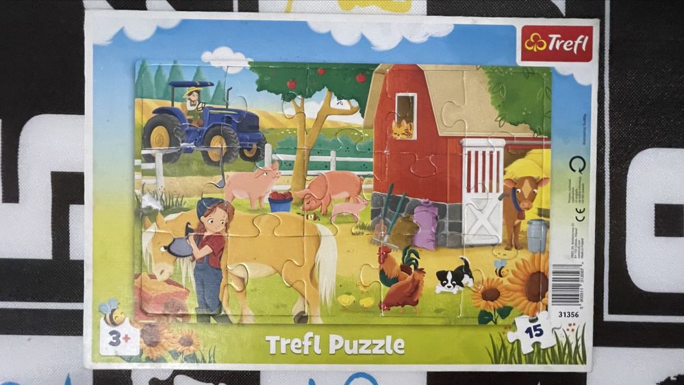 Puzzle ramkowe 15 elementow