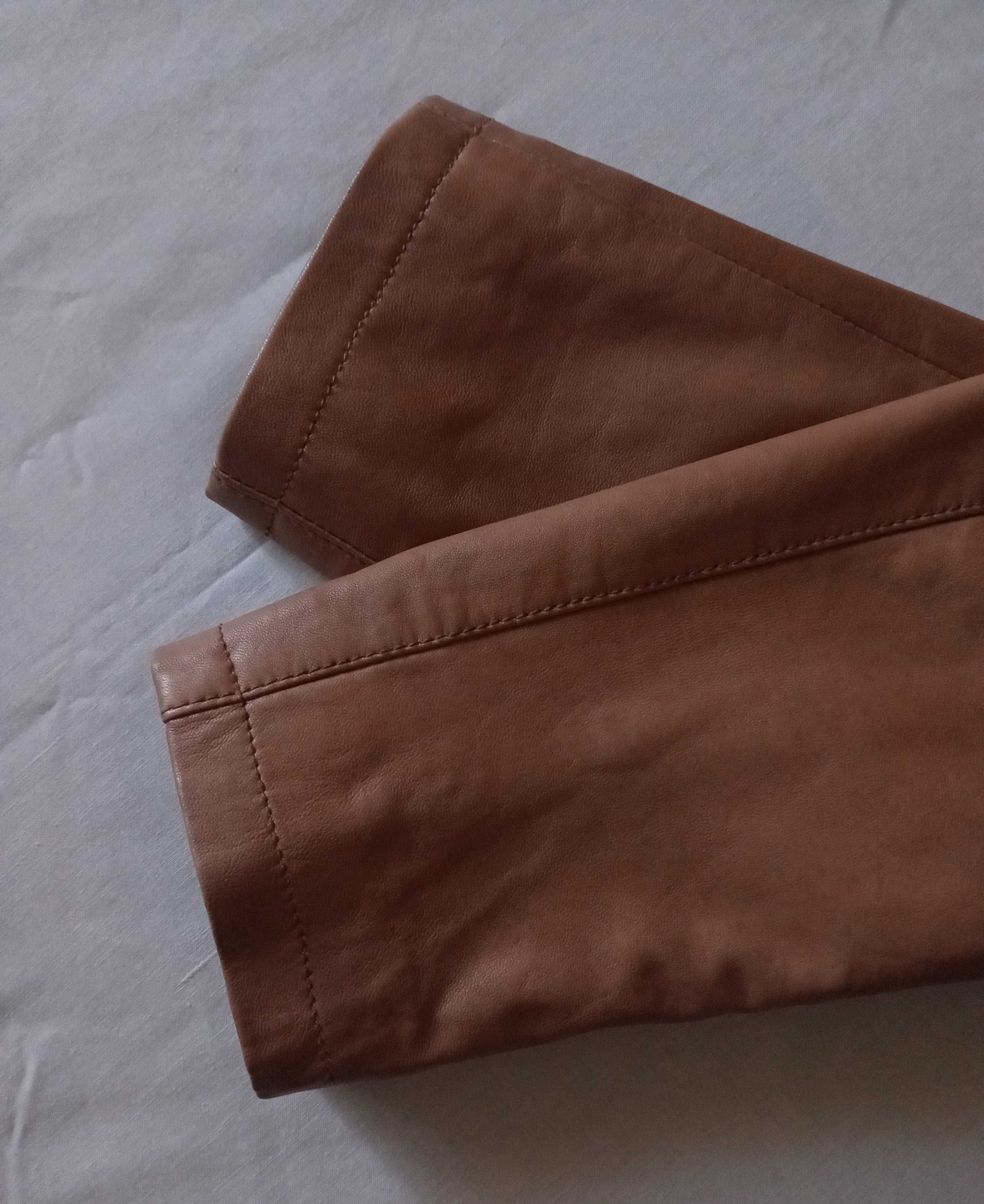 WOODLAND Leather Подовжена куртка, натуральна шкіра