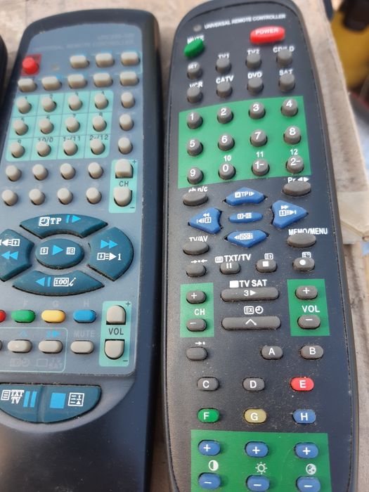 Piloty różne jak na zdjęciach kwota za wszystkie