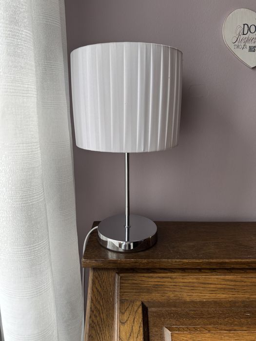 Ozdobna lampa do salonu+lampka nocna.