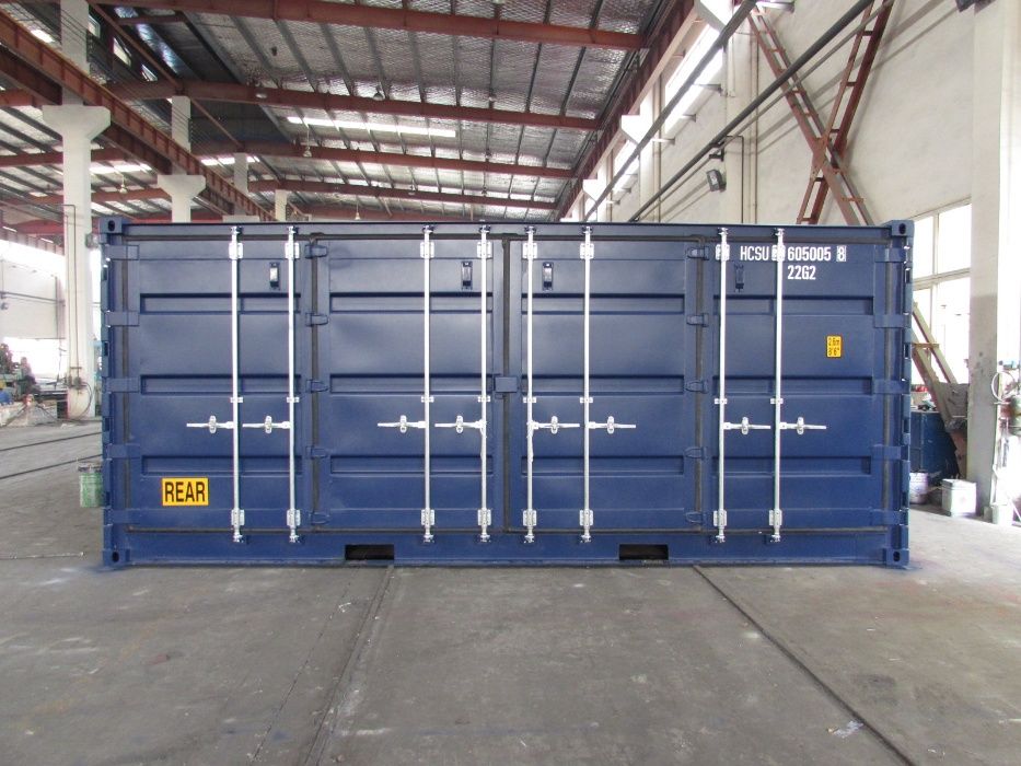 Kontener morski kontener magazynowy 20dv open side otwierany długi bok