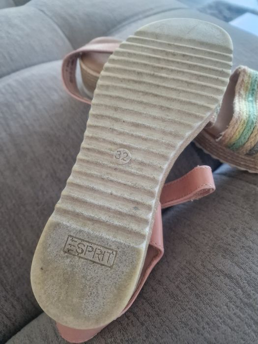 Sandały sandałki na rzepy  r. 32 dziecięce dziewczęce