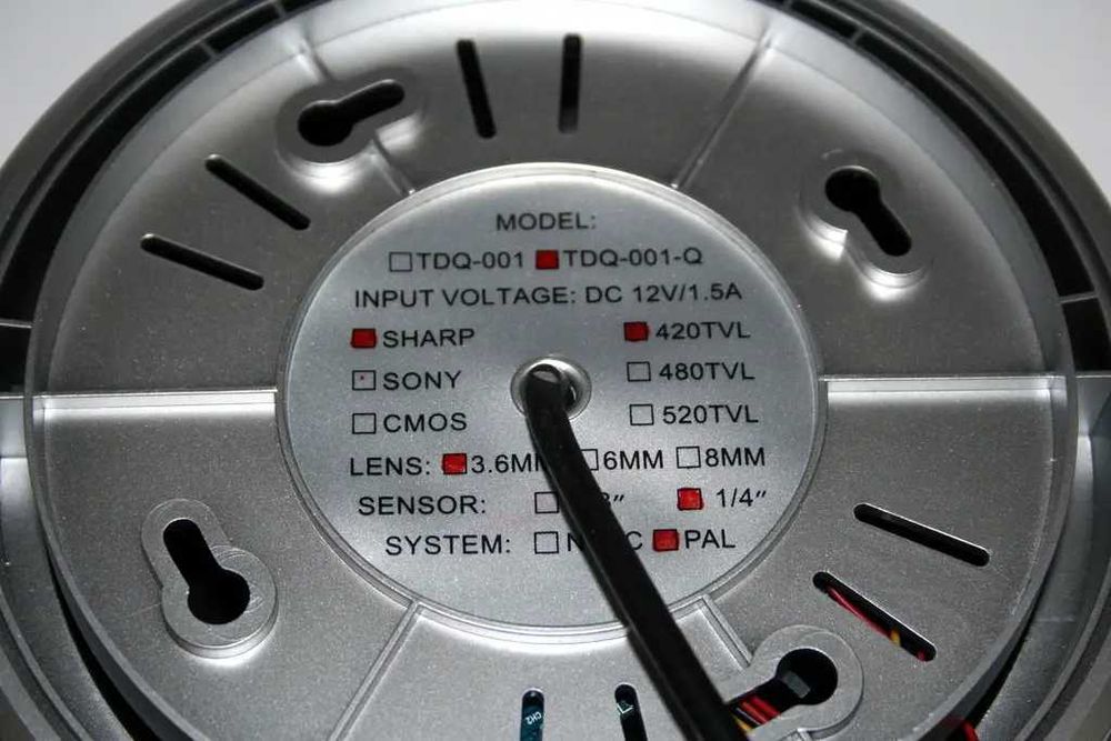 Аналоговая камера  360градусов (TDQ-001-Q) под ремонт или муляж