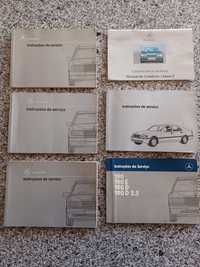 Livros/Manuais de utilização Mercedes-Benz