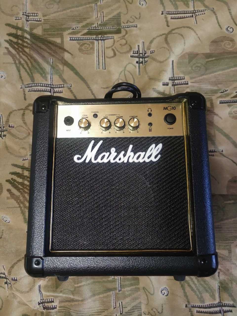 Електрогітара Jackson JS Series, підсилювач Marshall MG10, чохол