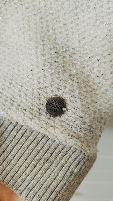 Szary sweterek coccodrillo rozmiar 146