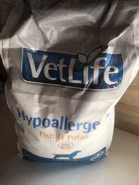 Karma dla psa Farmina Vet Life Hypoallergenic Fish Potato