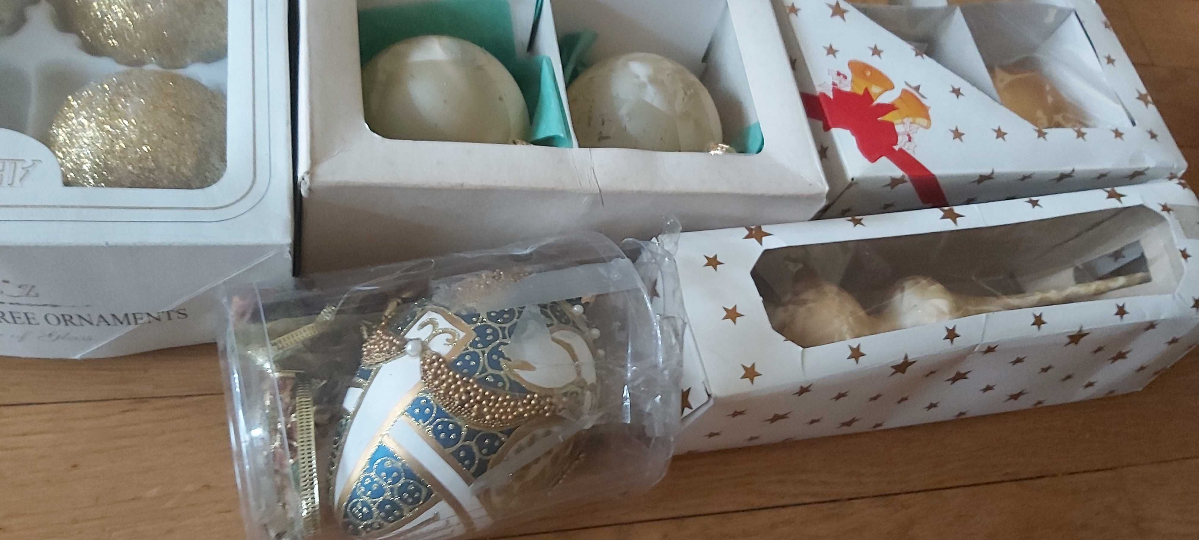 Bombki świąteczne duży zestaw