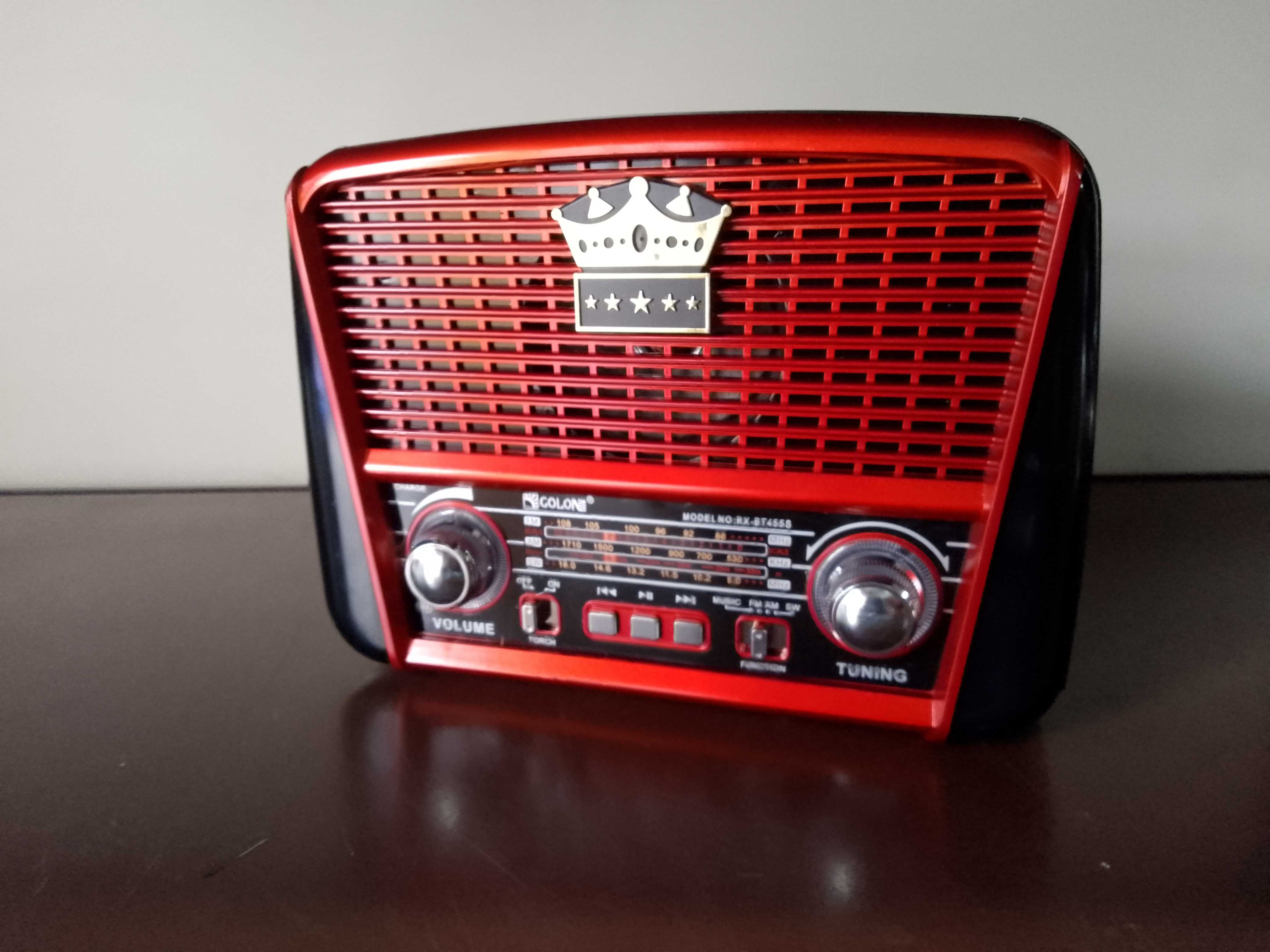 radio solarne PRZENOŚNE RETRO AKUMULATOR SOLAR USB nowe zapakowane nis