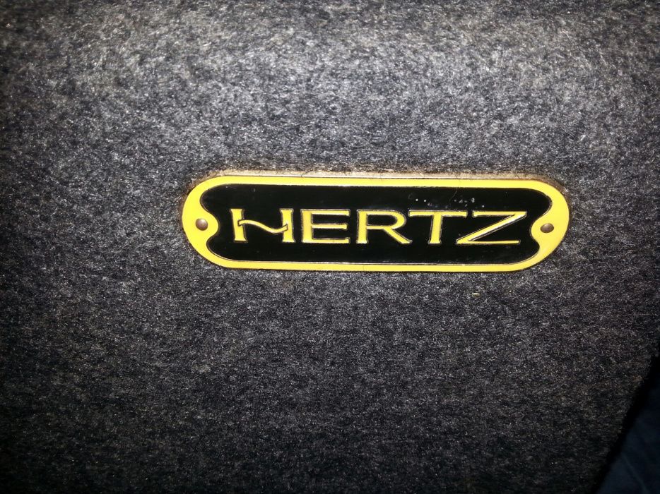 Subwoofer ALPINE Bass VTR caixa HERTZ