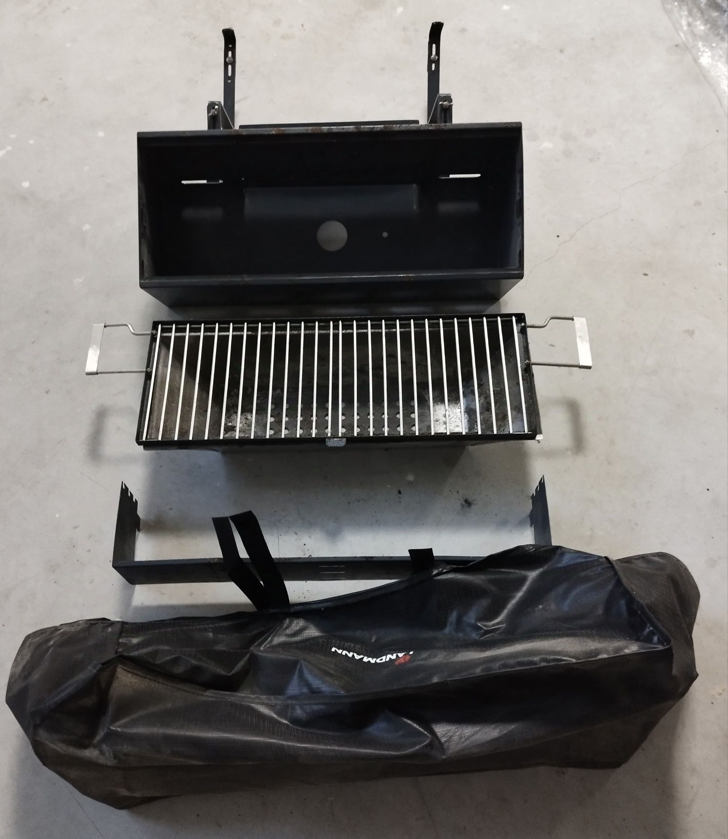 Grill balkonowy, używany.