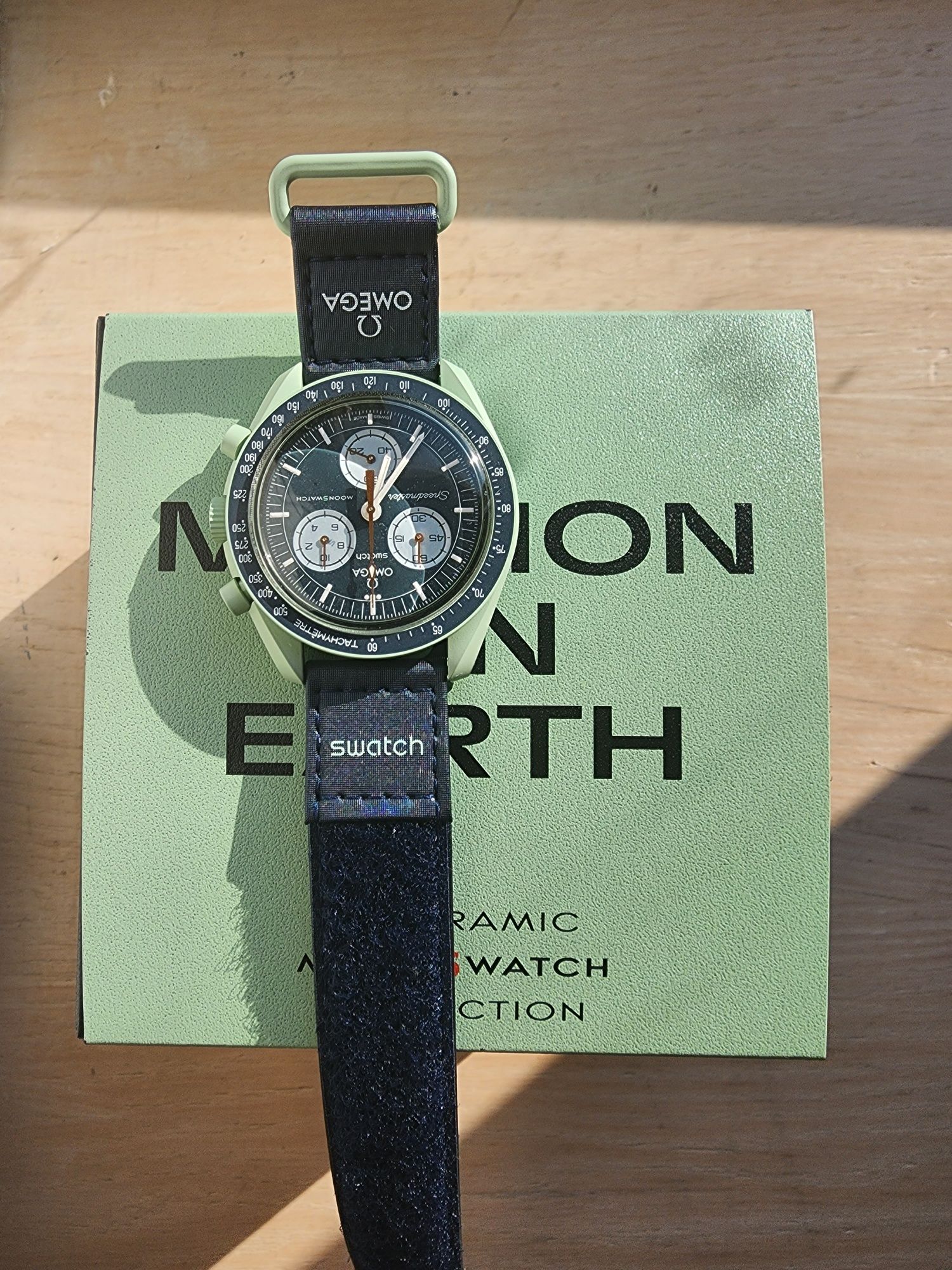 Часи Omega&Swatch mission on earth