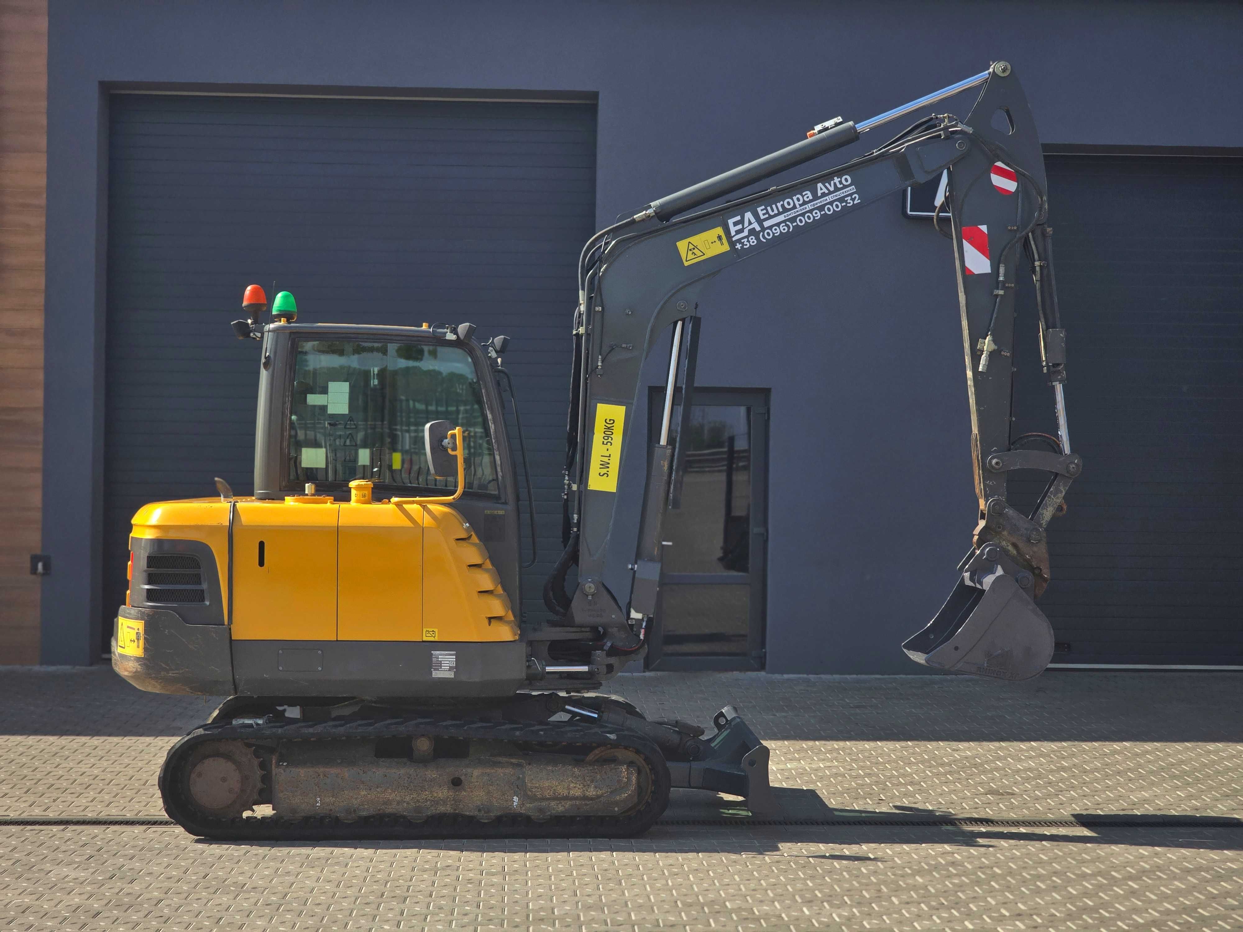 Volvo EC55C | 2016| Міні-екскаватор
