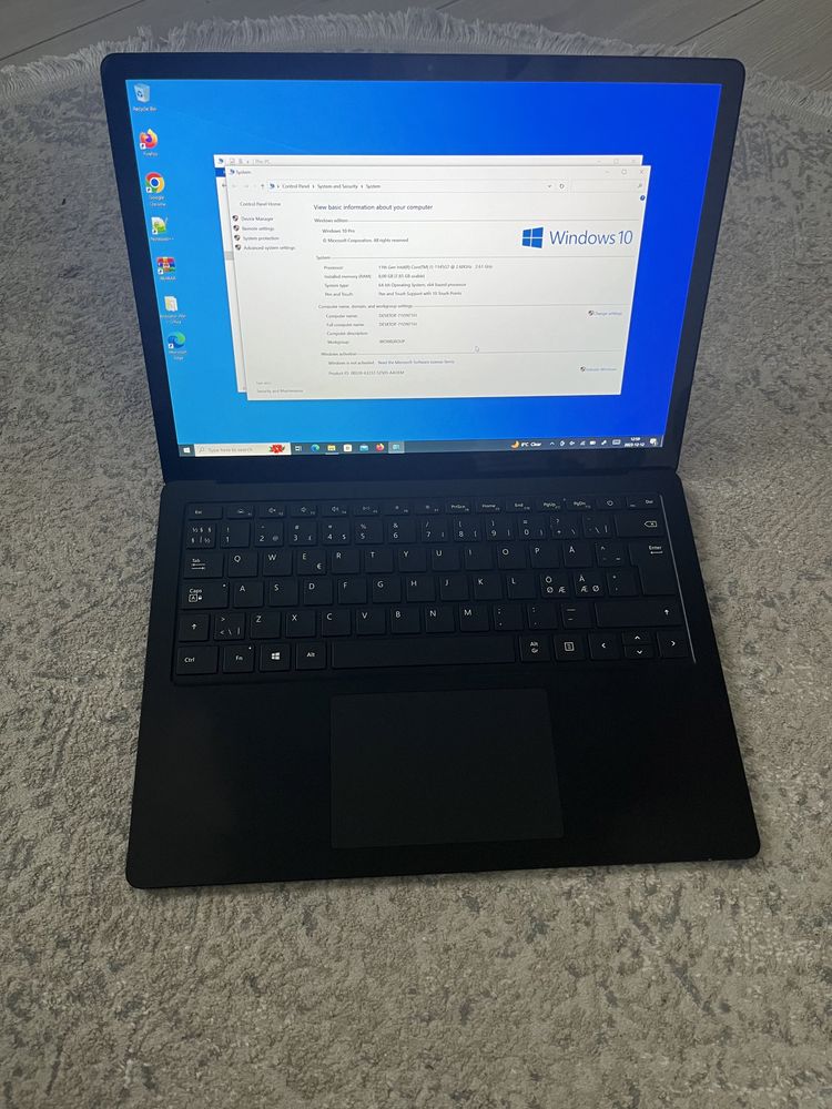 Microsoft surface laptop 4 core i5 1145g7 8/256gb 13.5 2k сенсорний