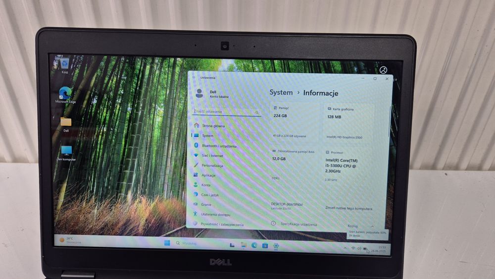 Dell Latitude E5450 14/i5-5300u/12GB/240SSD/WIN11