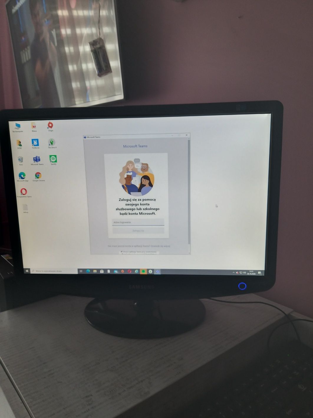 Monitor samsung 22"