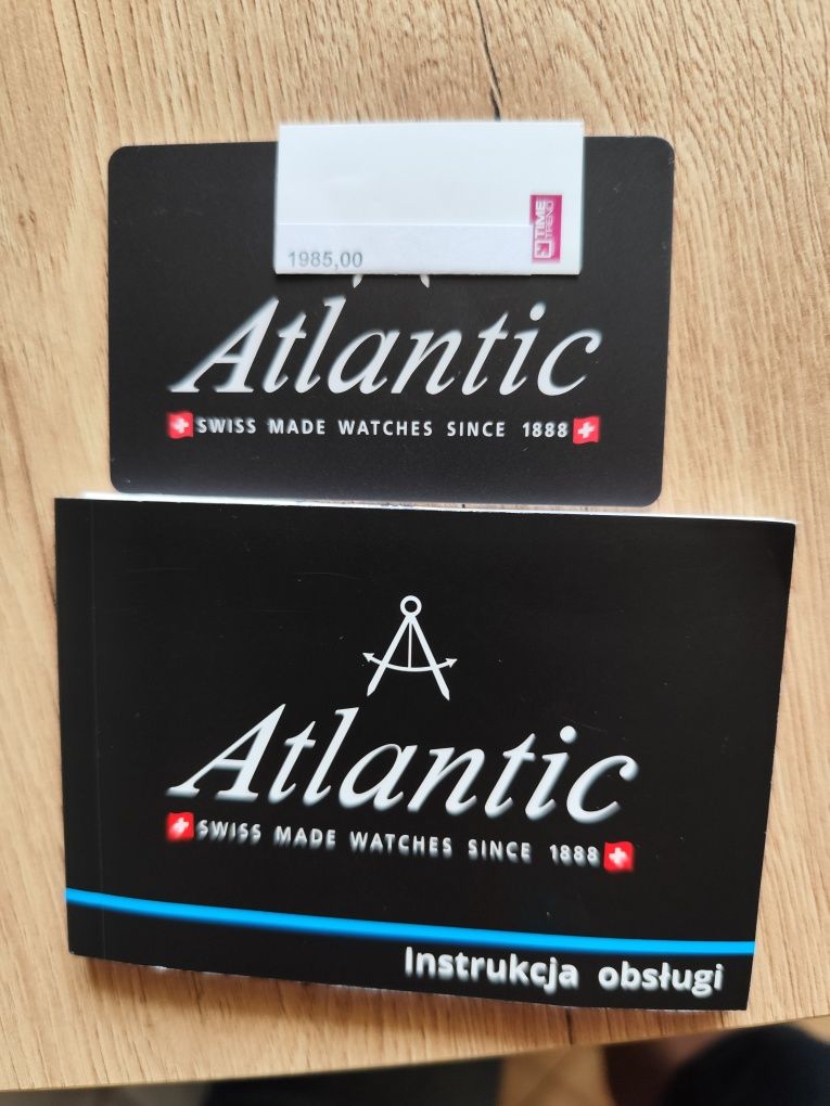 Zegarek męski Szwajcaria Atlantic