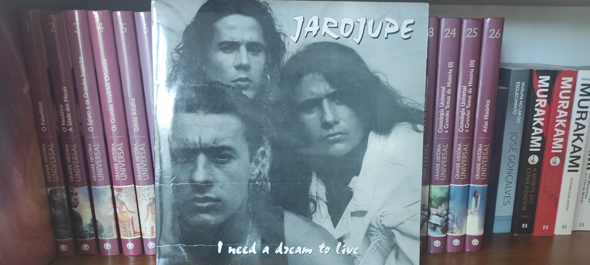 JAROJUPE - I need a dream to live EP vinil hard rock Heavy metal
