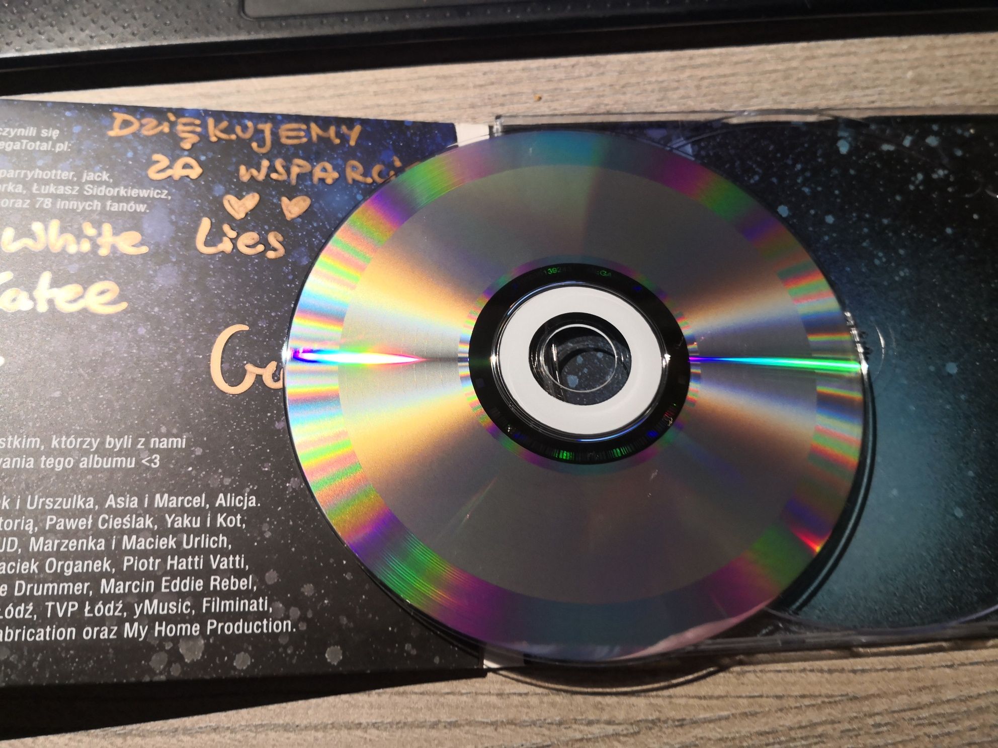 Little White Lies – Days Of Chaos, cd  z autografami