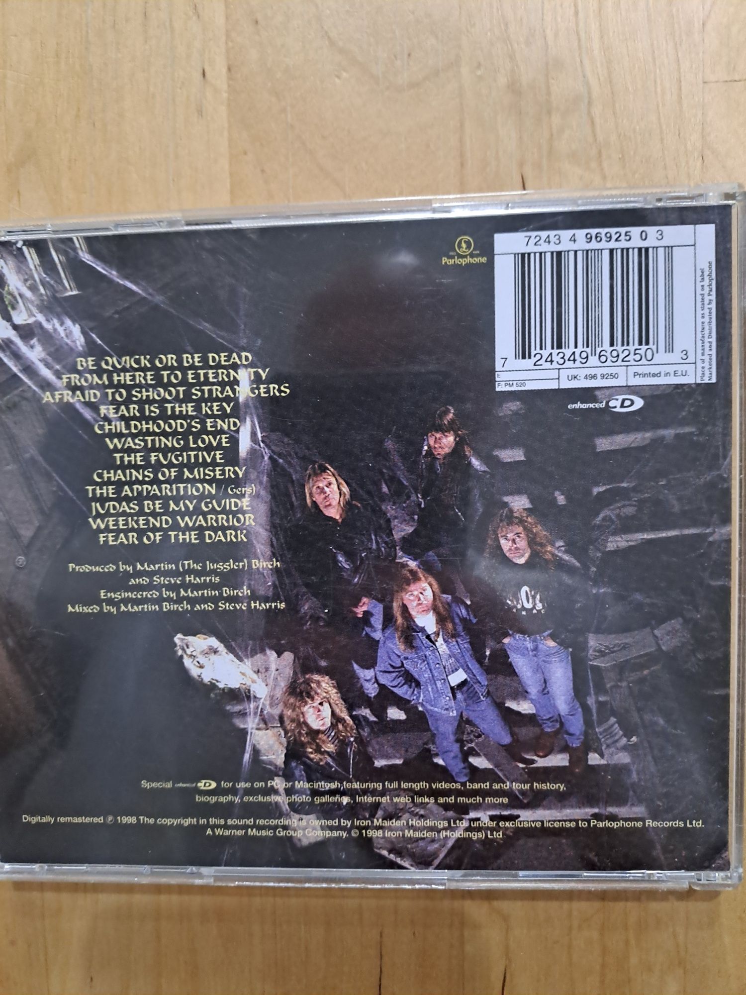 Iron Maiden Fear of the dark