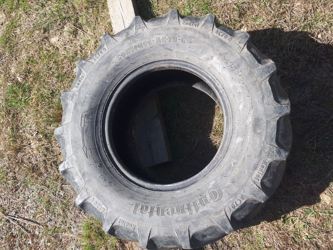 Wzmocnione opony zachodnie CONTINENTAL AC70 G 405/70 R - 20 (16.0/70)