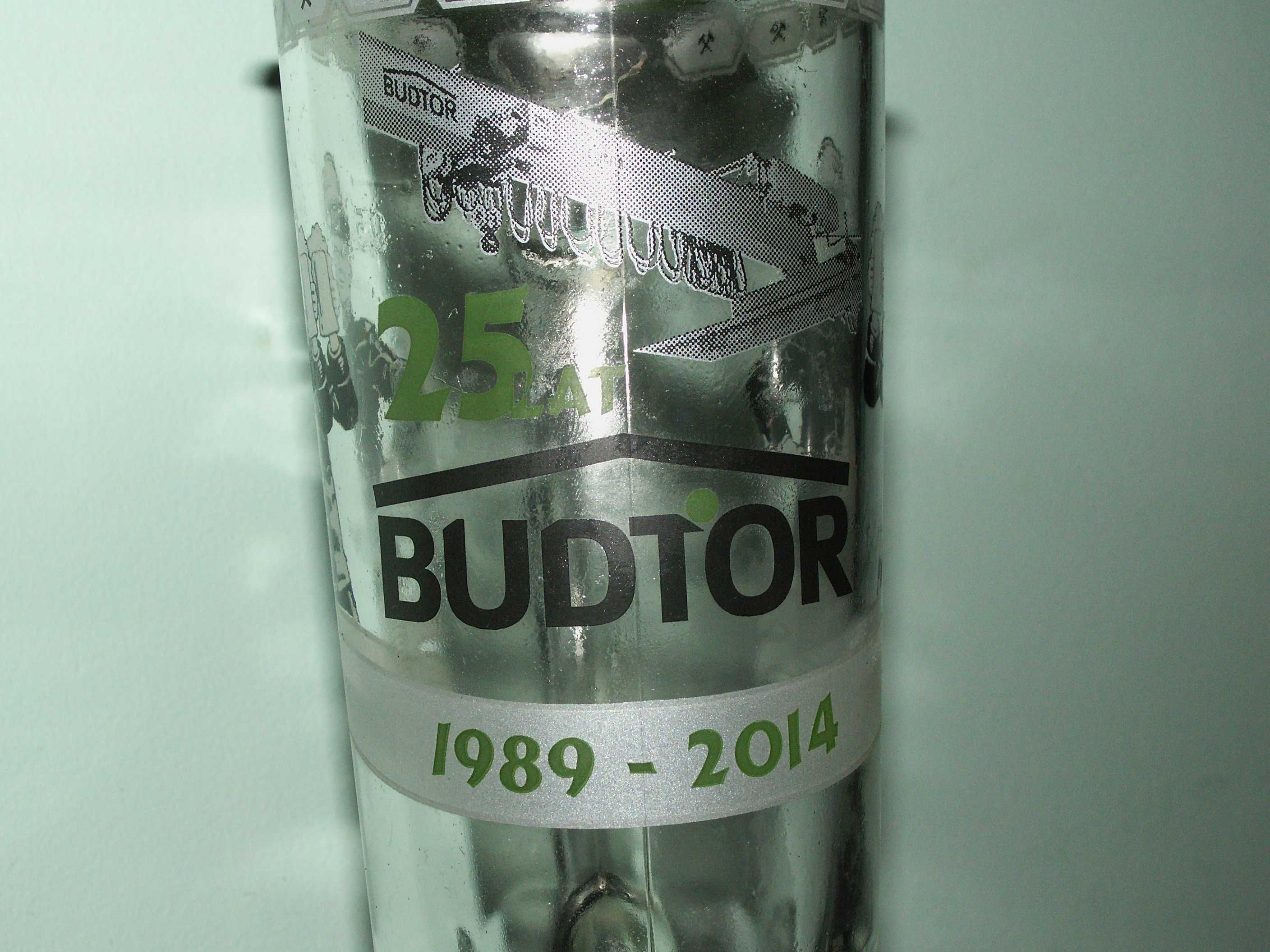 Kufel - Szklany kolekcjonerski - 25 lat  BUDTOR
