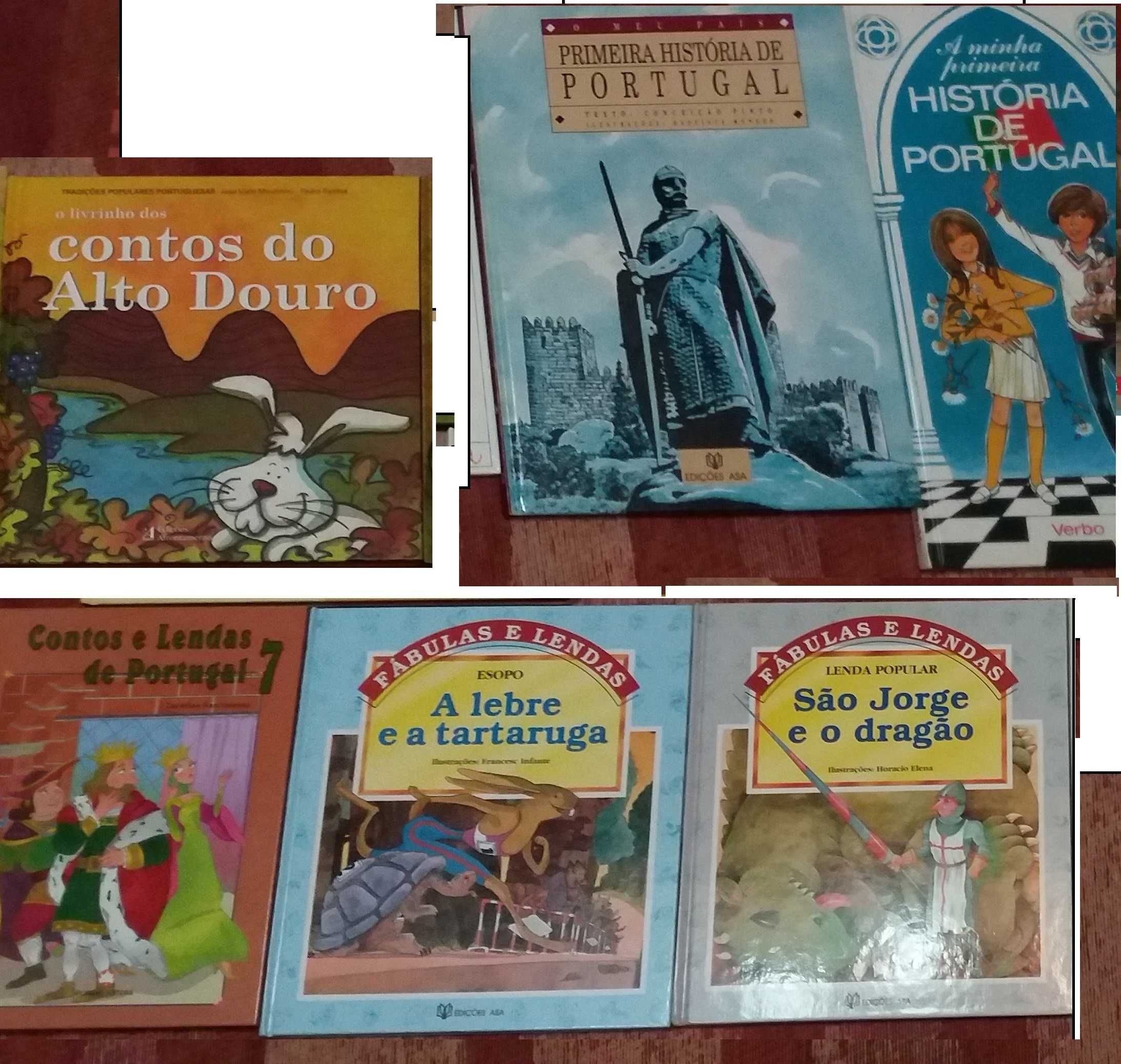 Livros Didácticos, Fábulas, Lendas, Contos Infantis e Banda Desenhada