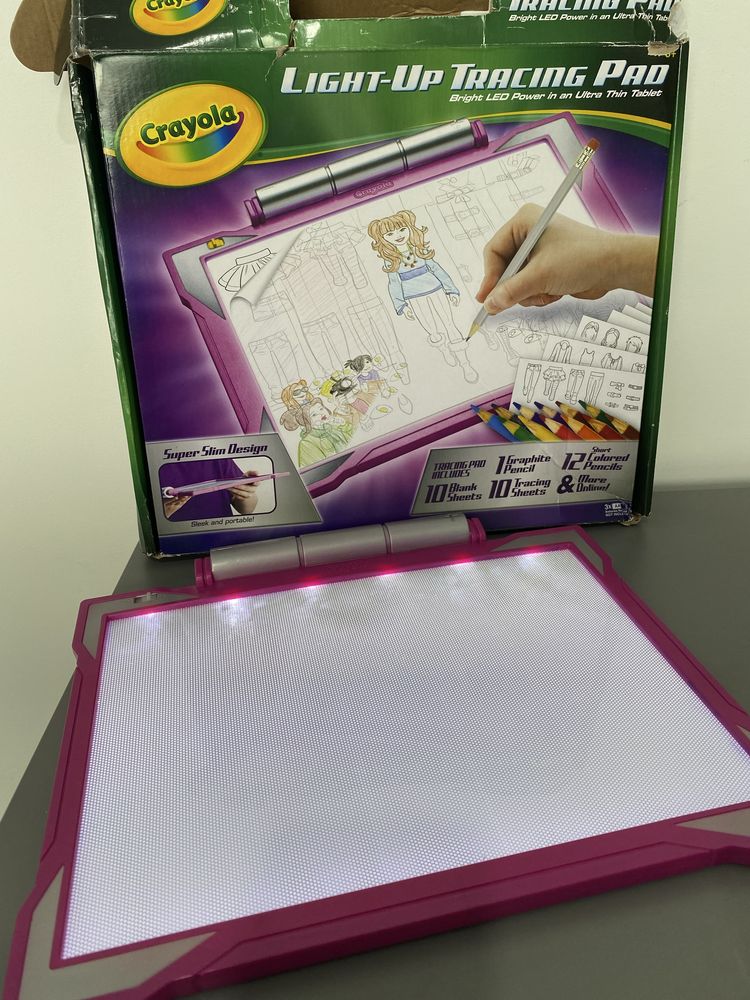 Podświetlana tablica do rysowania Crayola