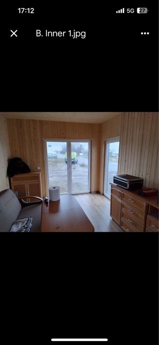 Domek 10 x 3.5  do przewiezienia HDS-em