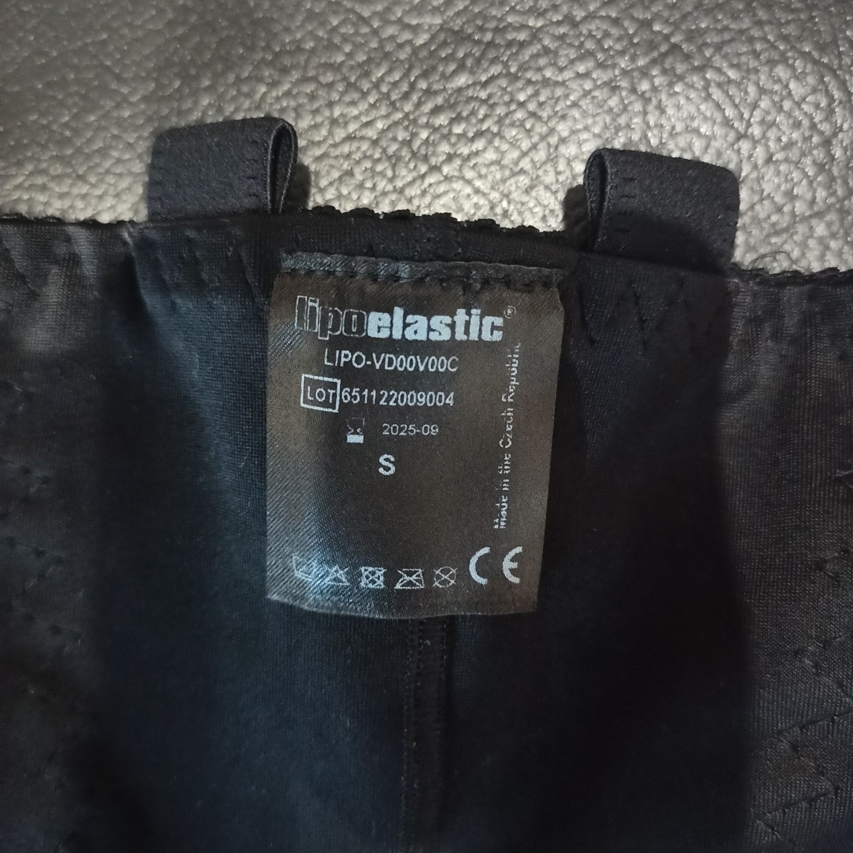 Body pooperacyjne lipoelastic r. S czarne NOWE