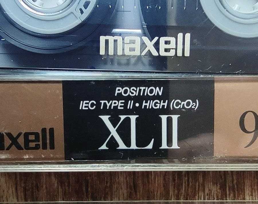 Аудиокассеты Maxell XL II CHROME Англия, Япония.