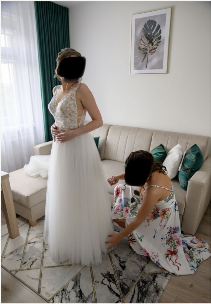 Suknia Ślubna z welonem Annais Bridal