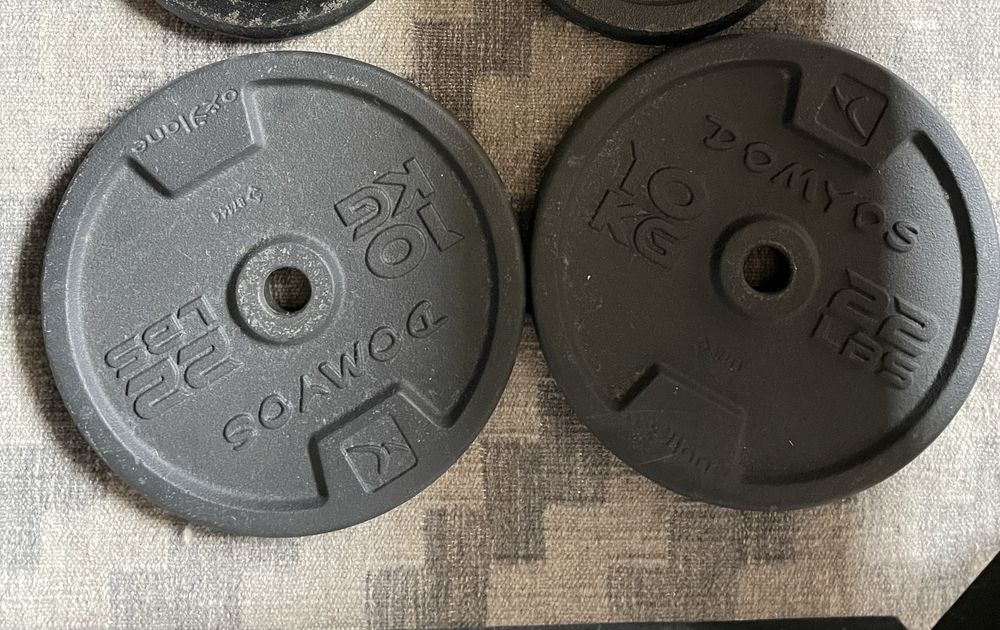 Vendo discos de musculação