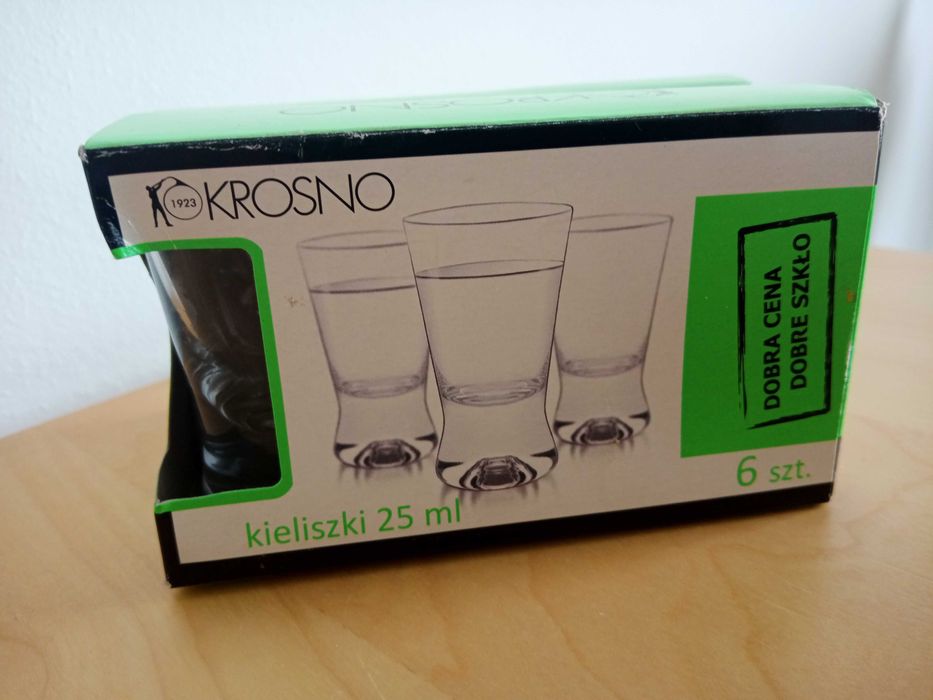 Kieliszki do wódki Krosno