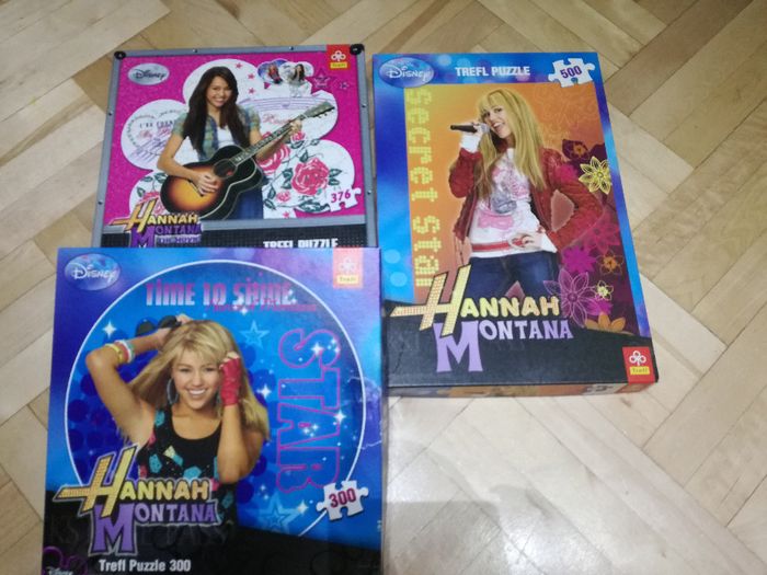Puzzle Hannah Montana 3 opakowania